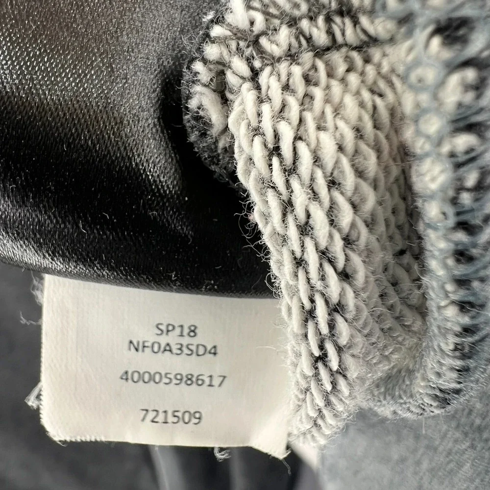 THE NORTH FACE Sweatshirt‎ Flashdry Mens XL Oversized Gray Long Sleeve Pocket